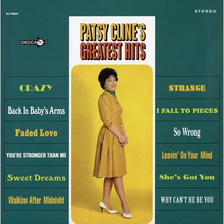 Patsy Cline - Greatest Hits - Analogue Productions 33rpm LP { Vinyl LP }