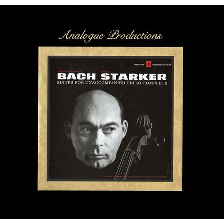 Janos Starker - Bach: Suites for Unaccompanied Cello - Analogue Productions 45 RPM LP Box Set { Vinyl LP }
