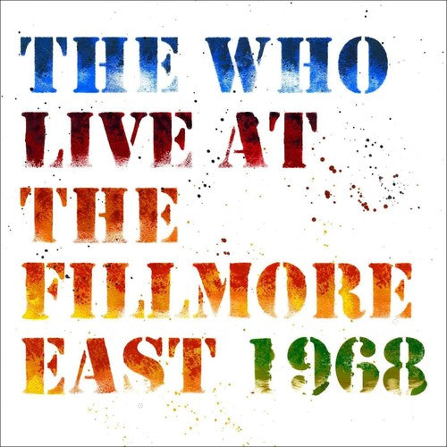 The Who - Live At The Fillmore East - LP { Vinyl LP }