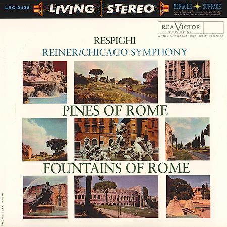 Respighi/Reiner - Pines Of Rome/Fountains Of Rome - Analogue Productions 45rpm LP { Vinyl LP }