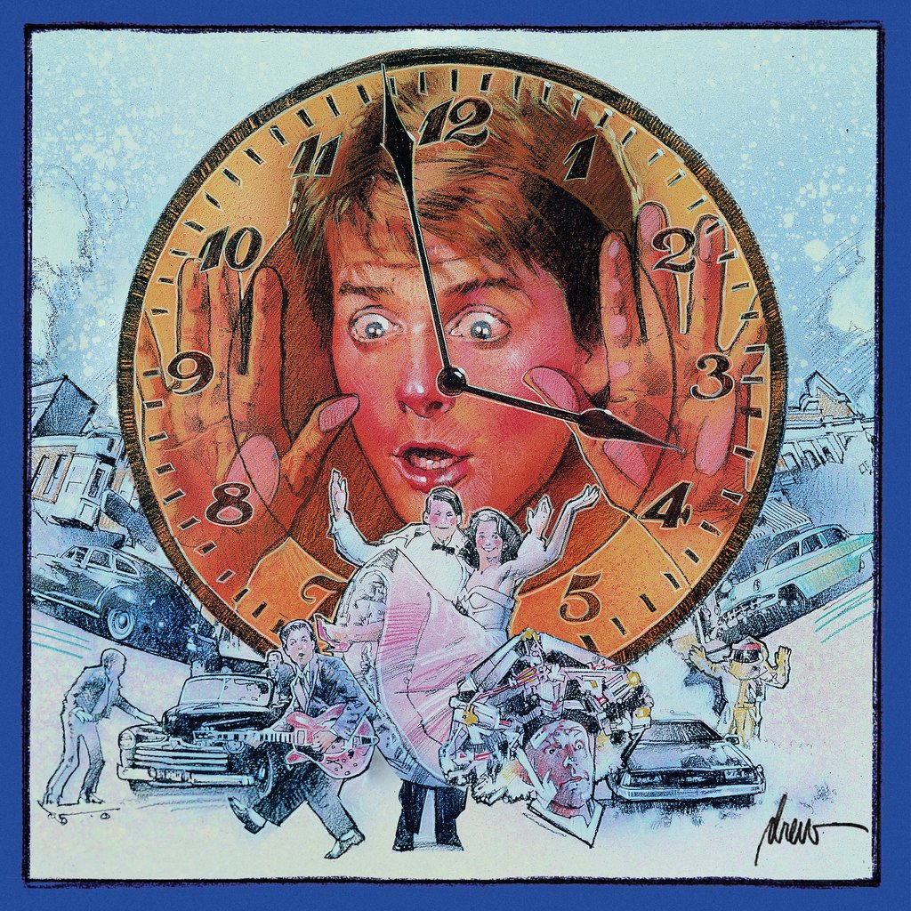 Back To The Future - Music From The Motion Picture LP { Vinyl LP }