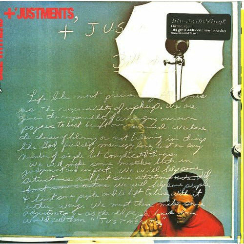 Bill Withers - Justments - Music On Vinyl LP { Vinyl LP }