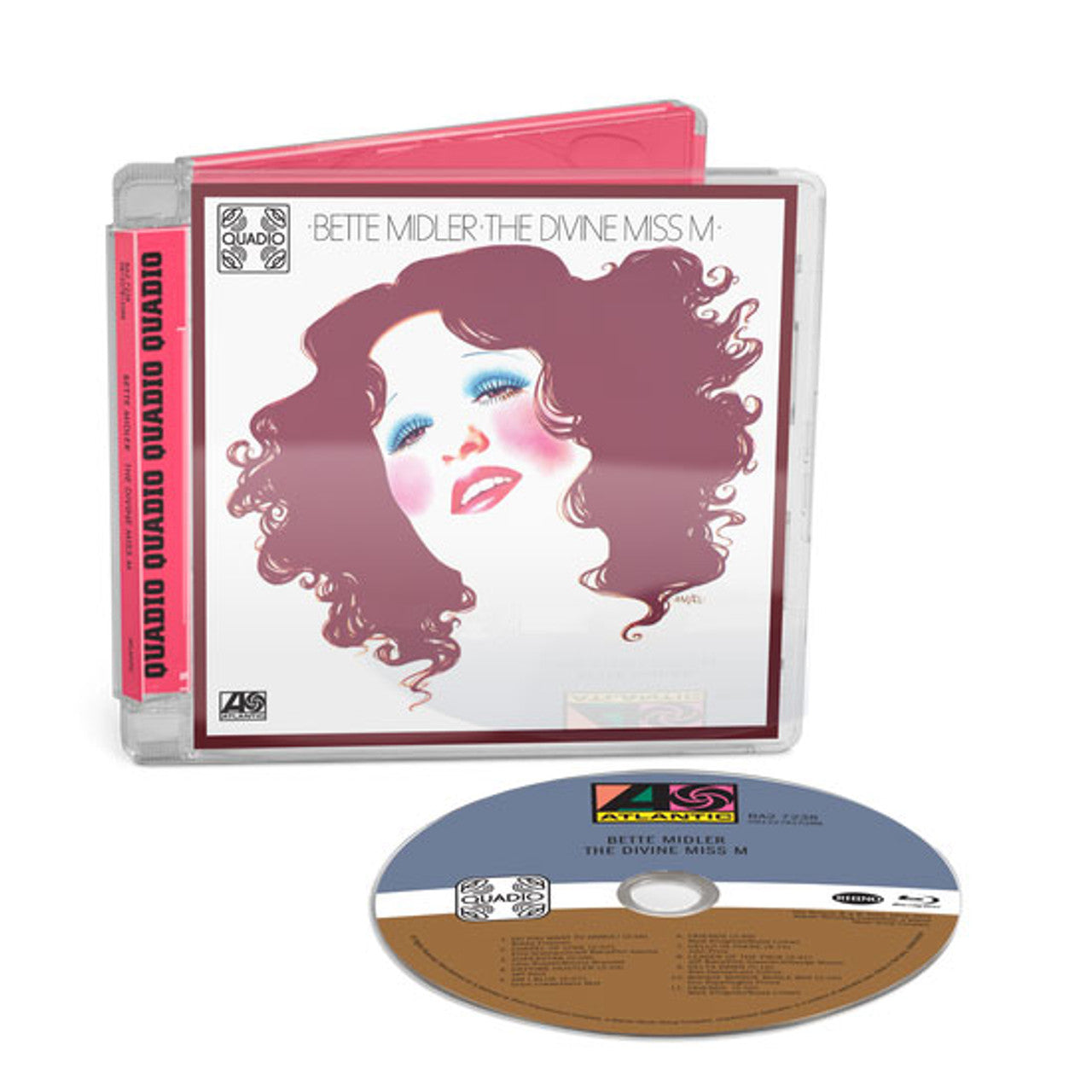 Bette Midler - The Divine Miss M - Quadio Blu-Ray Audio Disc { Vinyl LP }