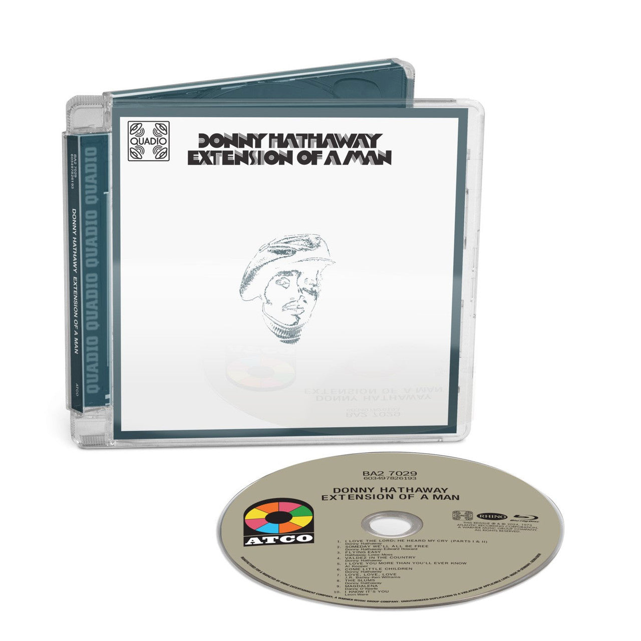 Donny Hathaway - Extension of a Man - (Quadio) Blu-Ray Audio Disc { Vinyl LP }