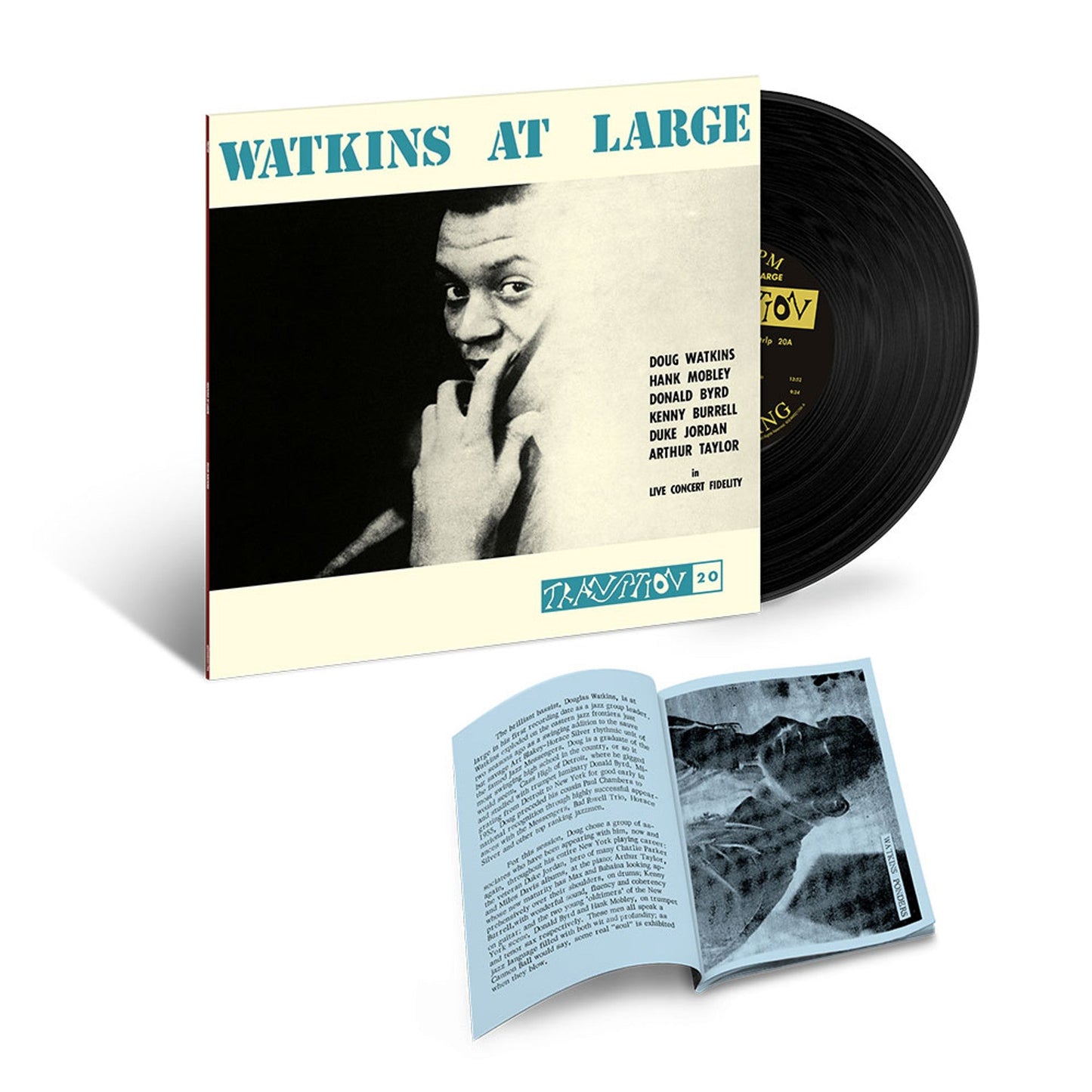 Doug Watkins - Watkins at Large - Tone Poet LP { Vinyl LP }