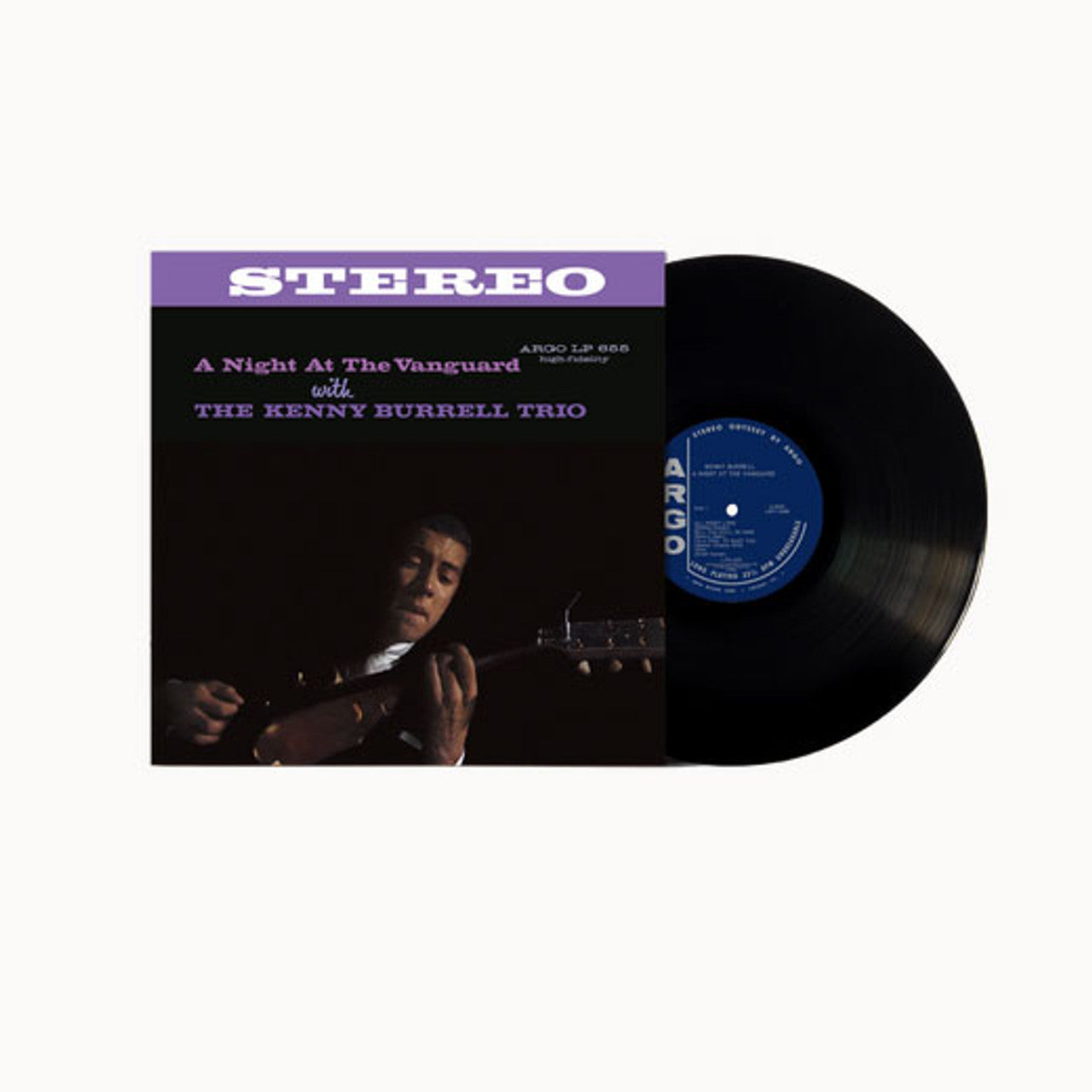 The Kenny Burrell Trio - A Night at the Vanguard - Verve by Request LP { Vinyl LP }