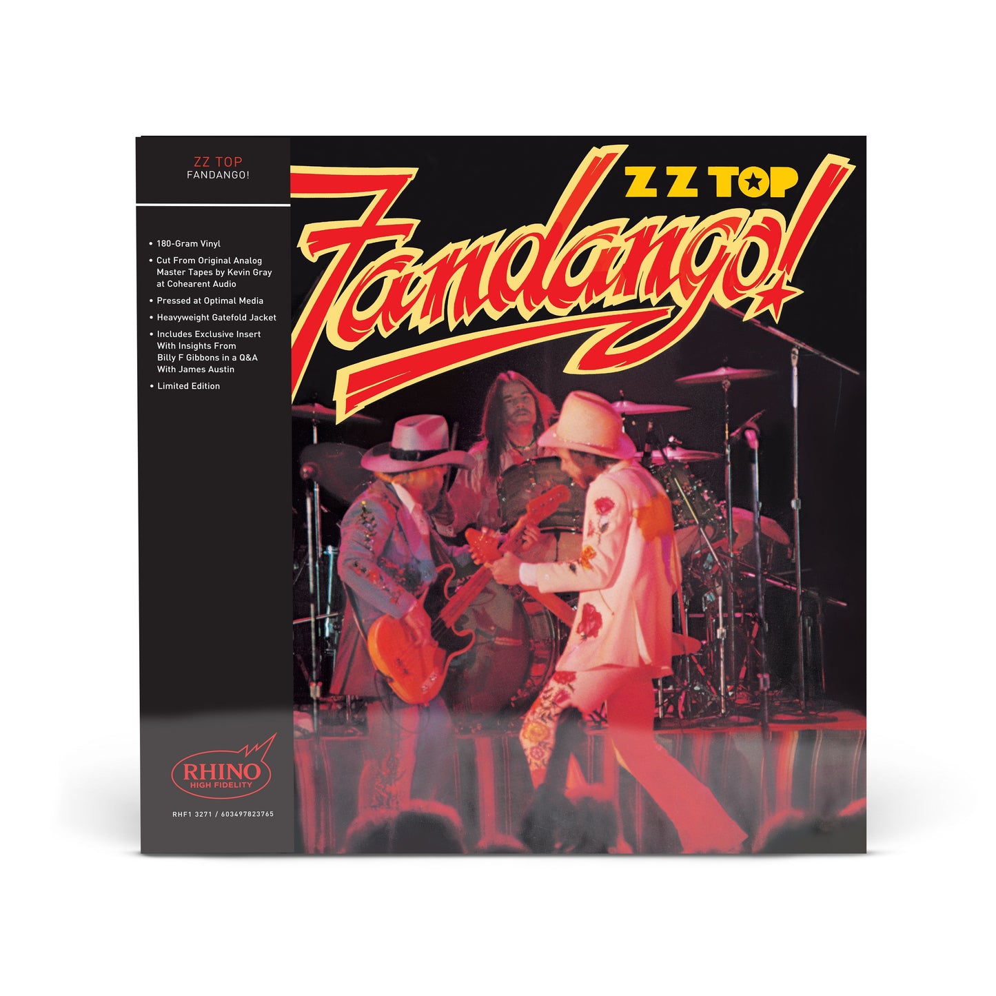 ZZ Top - Fandango! - Rhino Hi-Fi LP { Vinyl LP }