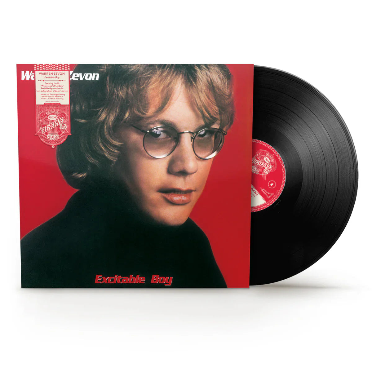 Warren Zevon - Excitable Boy - Rhino Reserve LP { Vinyl LP }