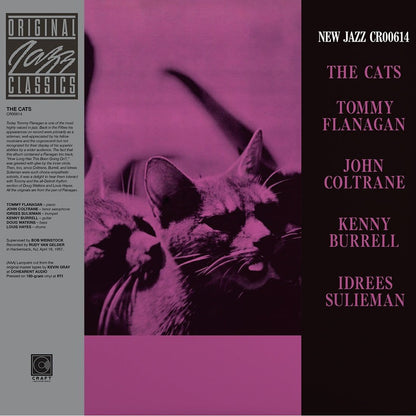 The Cats - Tommy Flanagan, John Coltrane, Kenny Burrell & Idrees Sulieman - The Cats - OJC LP { Vinyl LP }