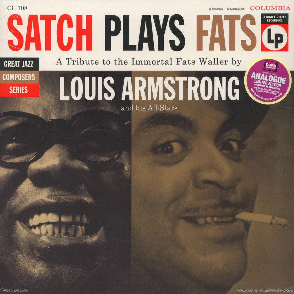 Louis Armstrong - Satch Plays Fats - Pure Pleasure LP { Vinyl LP }