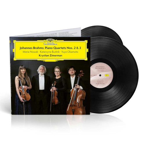 Krystian Zimerman & Johannes Brahms - Piano Quartets Nos. 2 & 3 - LP { Vinyl LP }