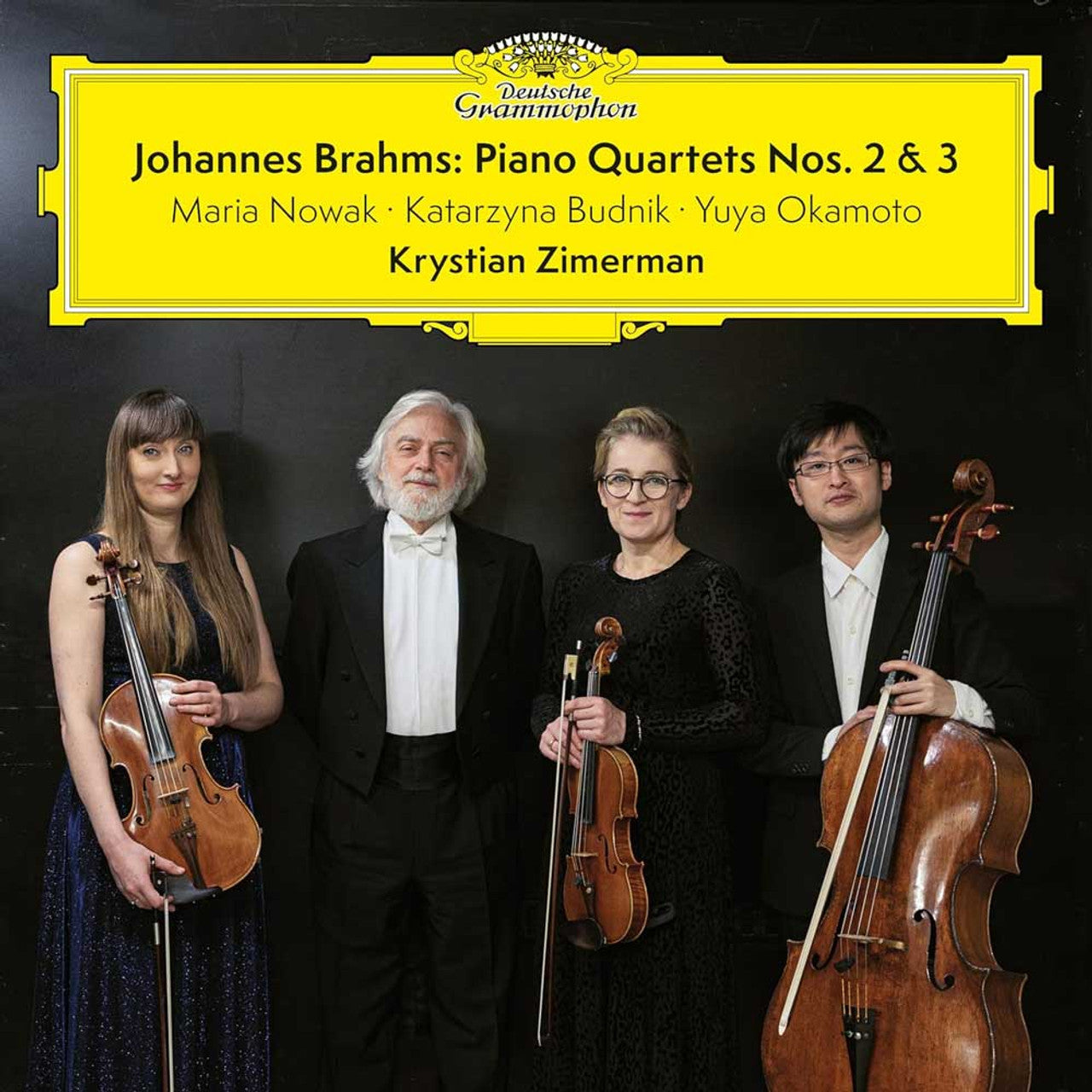 Krystian Zimerman & Johannes Brahms - Piano Quartets Nos. 2 & 3 - LP { Vinyl LP }