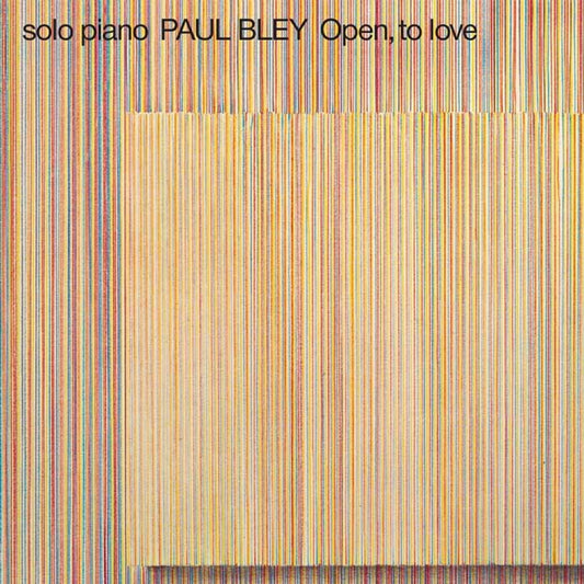 Paul Bley - Open, to Love - ECM Luminescence Series LP { Vinyl LP }