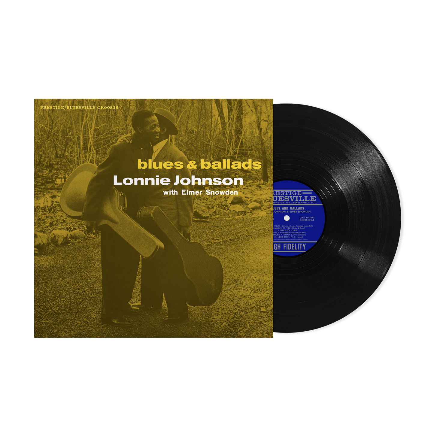 Lonnie Johnson - Blues & Ballads - Bluesville Acoustic Sound Series LP { Vinyl LP }