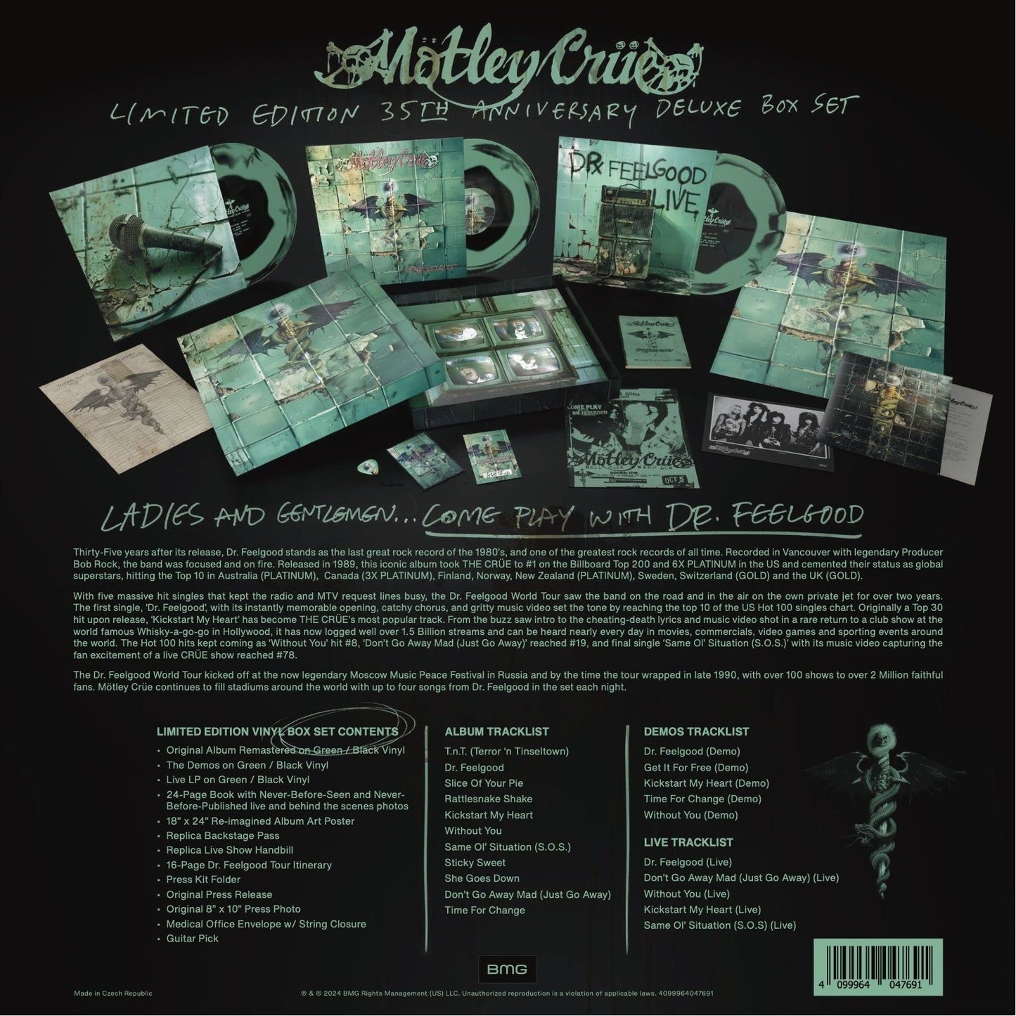 Mötley Crüe - Dr. Feelgood (Deluxe 35th Anniversary) - LP Box Set { Vinyl LP }