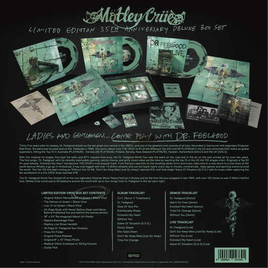Mötley Crüe - Dr. Feelgood (Deluxe 35th Anniversary) - LP Box Set { Vinyl LP }