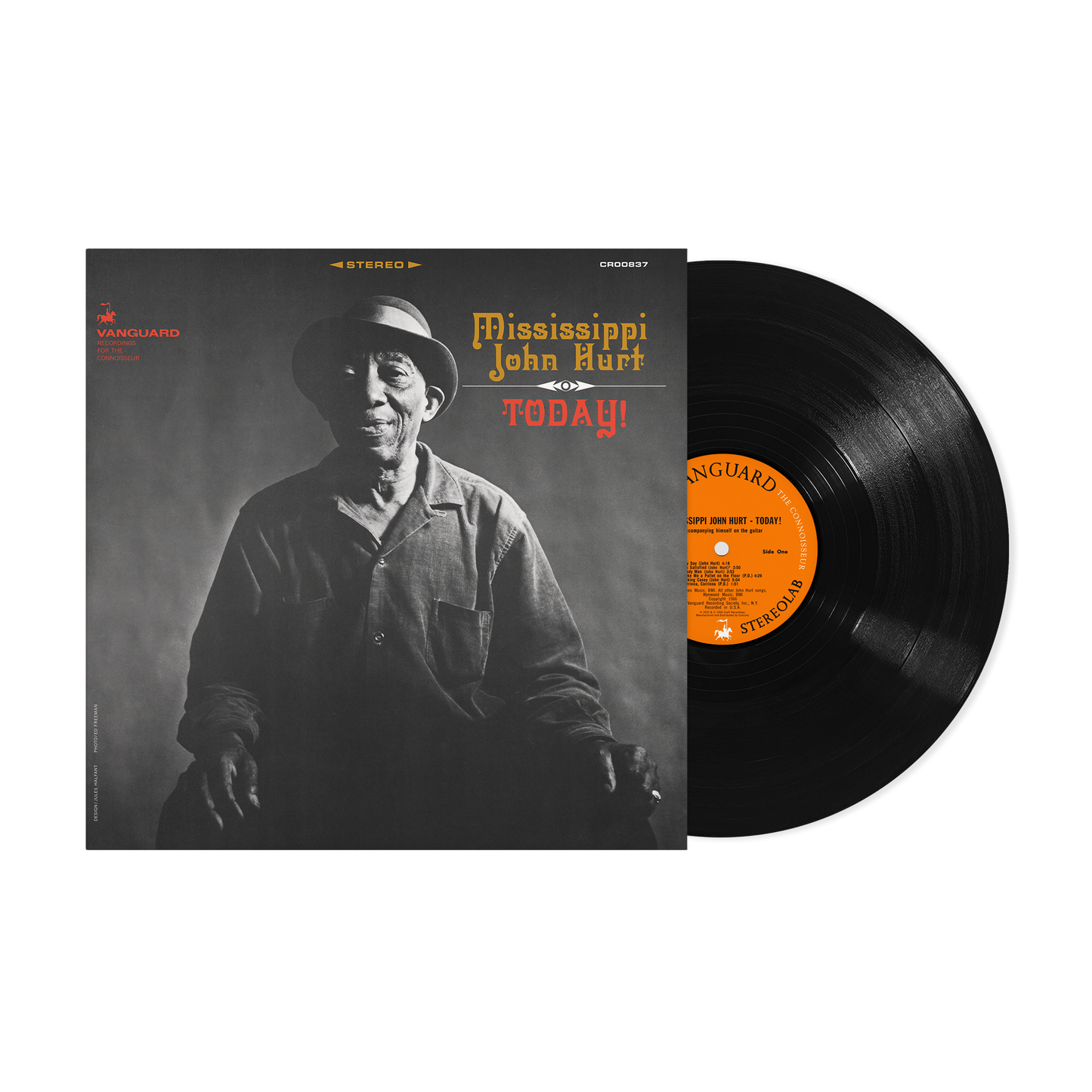 Mississippi John Hurt - Today! - Bluesville Acoustic Sound Series LP { Vinyl LP }