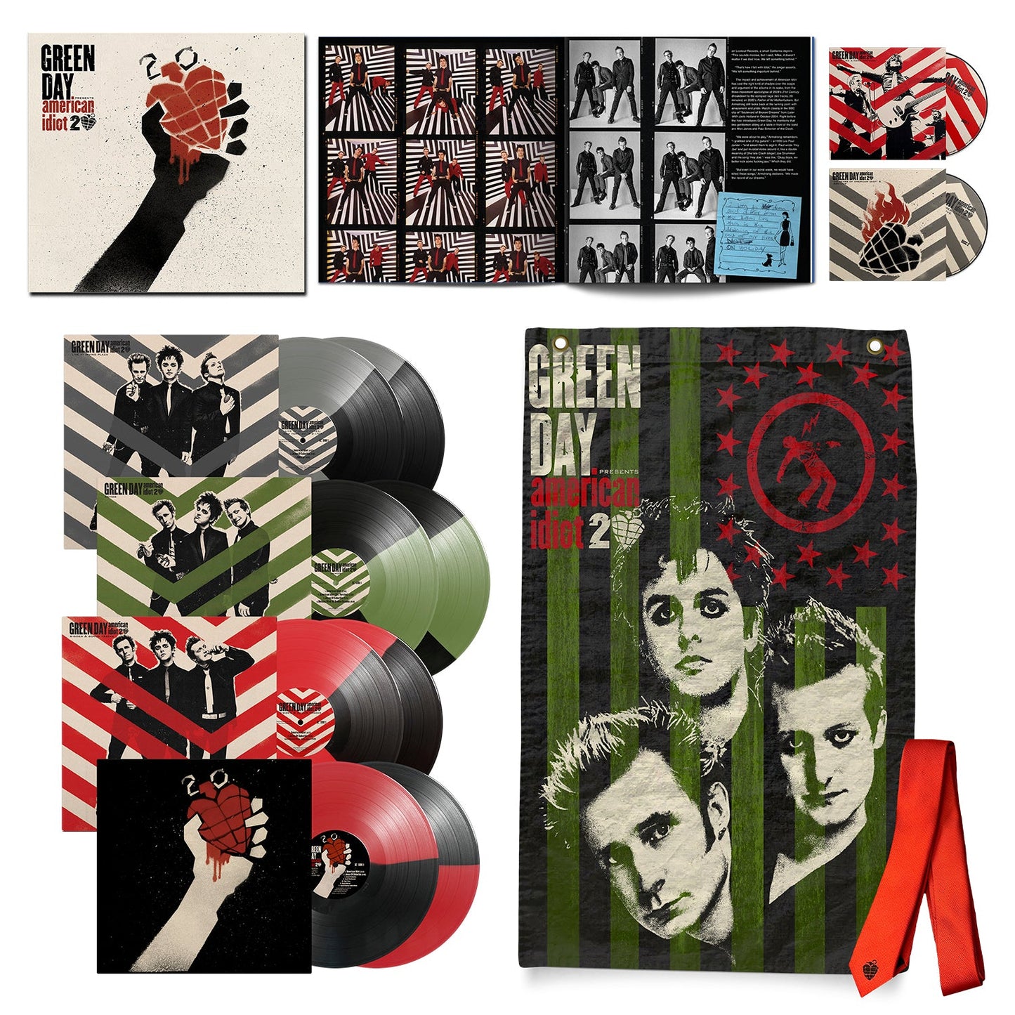 Green Day - American Idiot (20th Anniversary Edition) - 8x LP Box Set { Vinyl LP }
