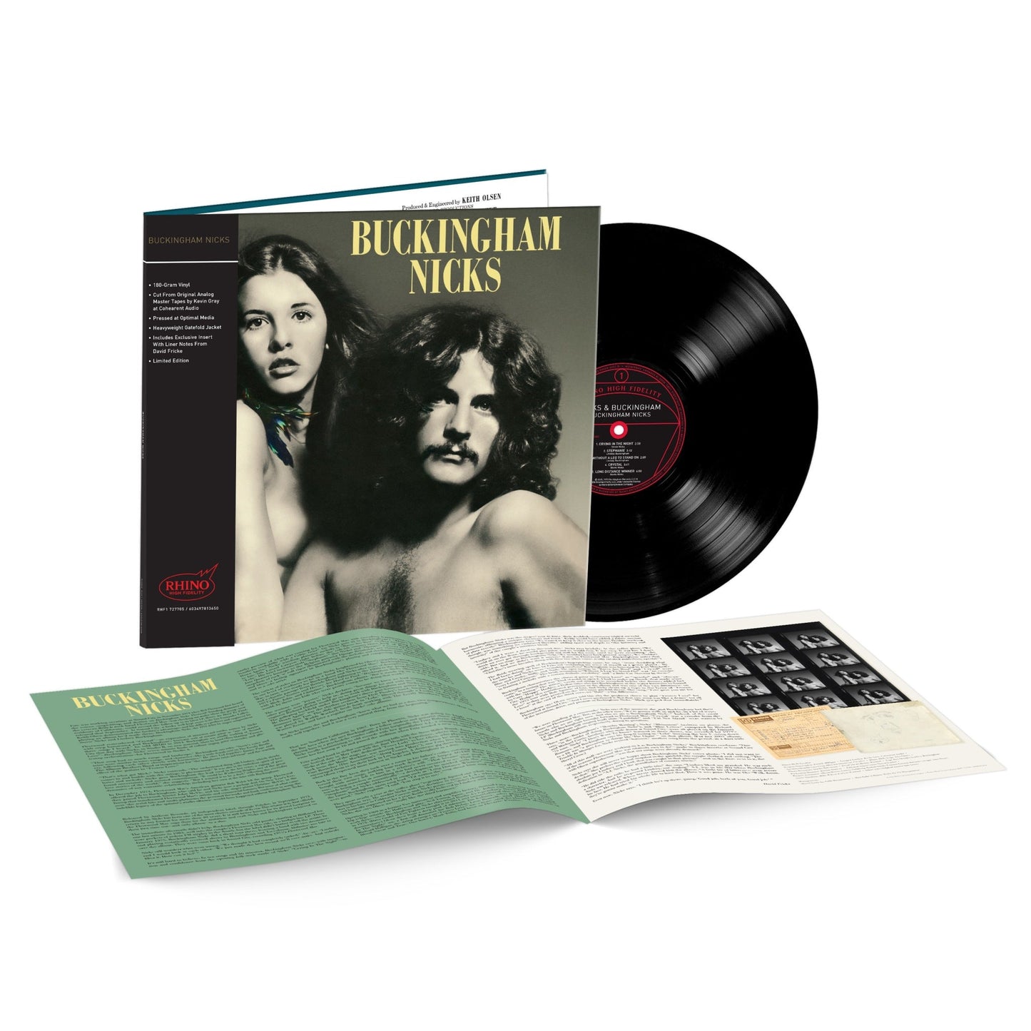 Buckingham Nicks - Buckingham Nicks - Rhino Hi-Fi LP { Vinyl LP }