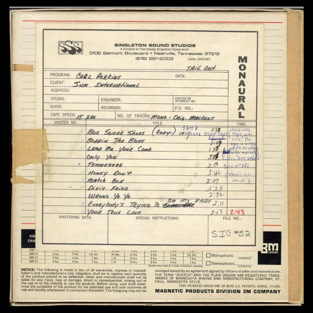 Carl Perkins - Dance Album Of Carl Perkins - Intervention LP { Vinyl LP }