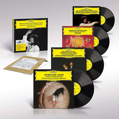 Seiji Ozawa & BSO - Ravel: The Orchestral Works - Original Source Series Boxed Set LP { Vinyl LP }