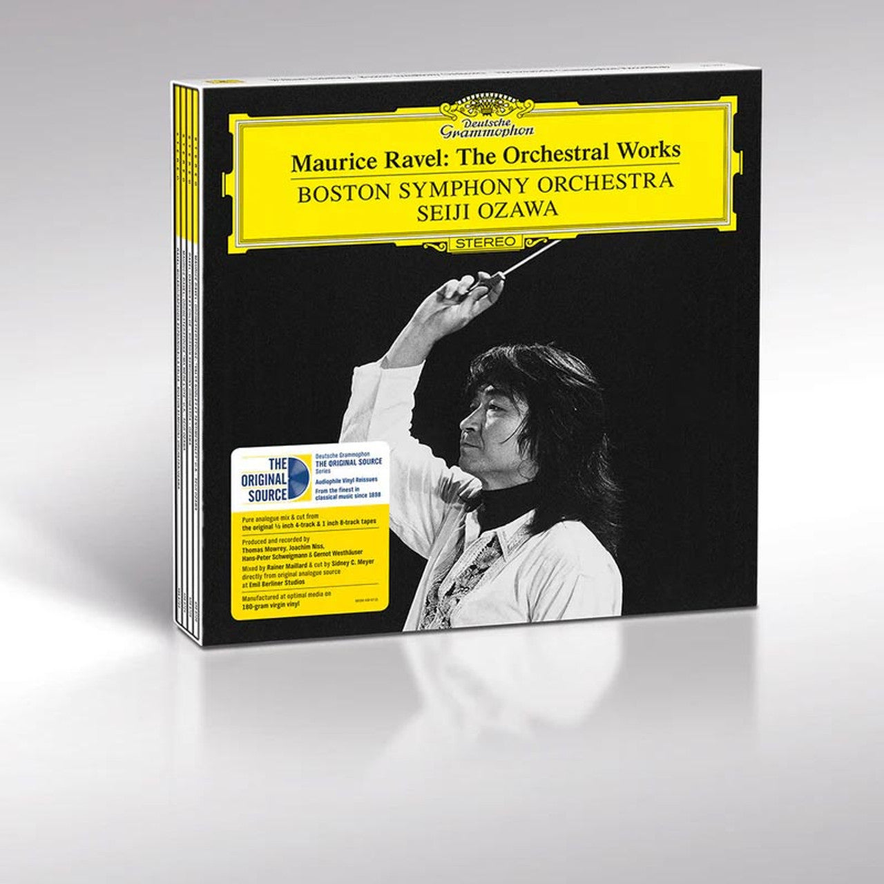 Seiji Ozawa & BSO - Ravel: The Orchestral Works - Original Source Series Boxed Set LP { Vinyl LP }