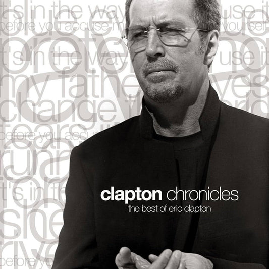 Eric Clapton - Clapton Chronicles: The Best of Eric Clapton - Black & White Splatter LP { Vinyl LP }