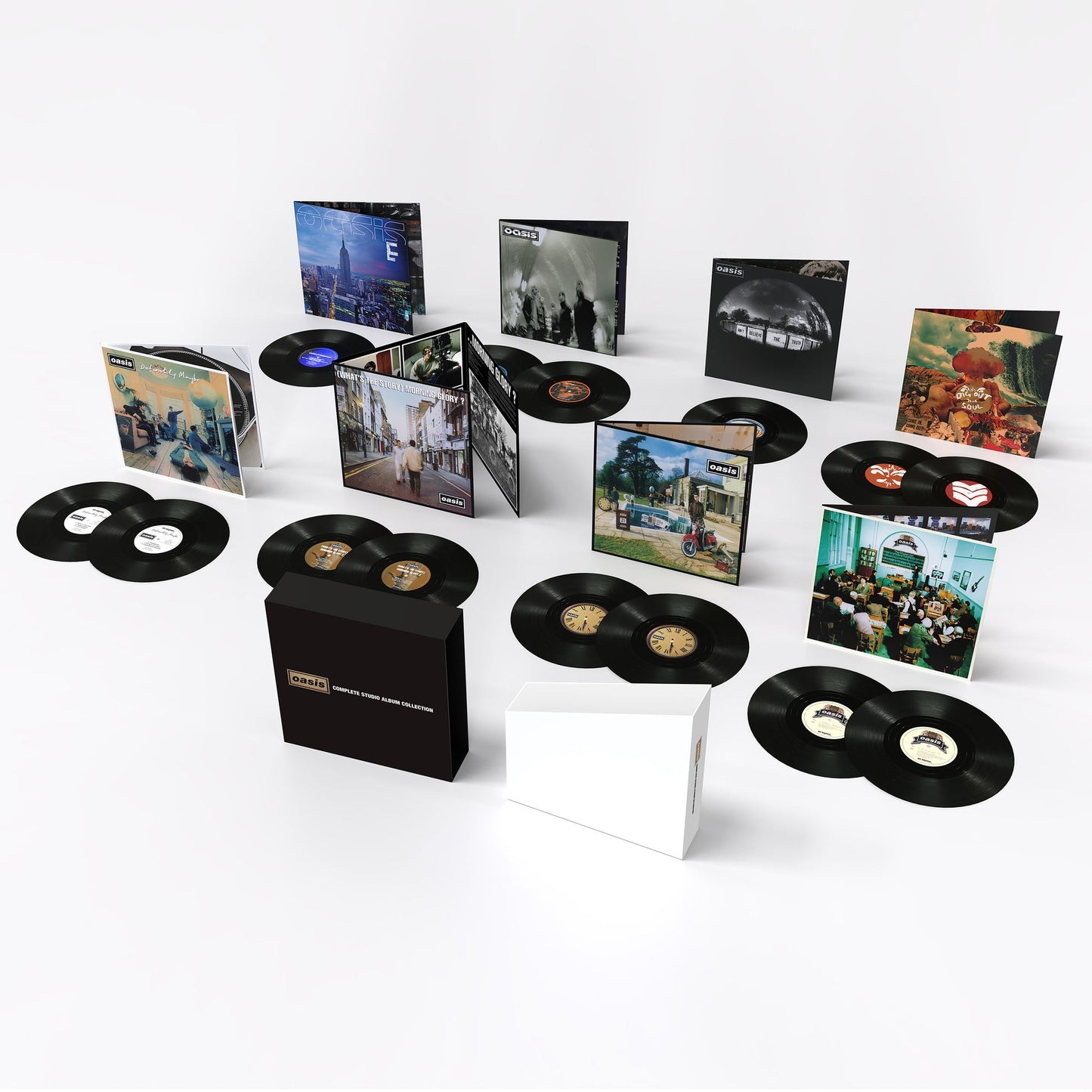 Oasis - Complete Studio Album Collection - 14x LP Box Set { Vinyl LP }