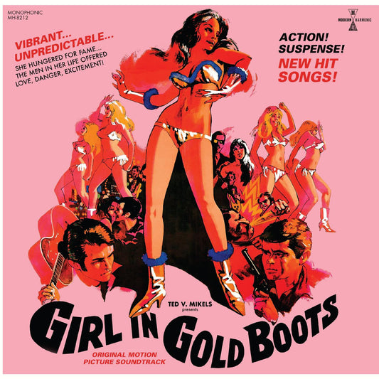 Girl In Gold Boots - Original Motion Picture Soundtrack - LP { Vinyl LP }