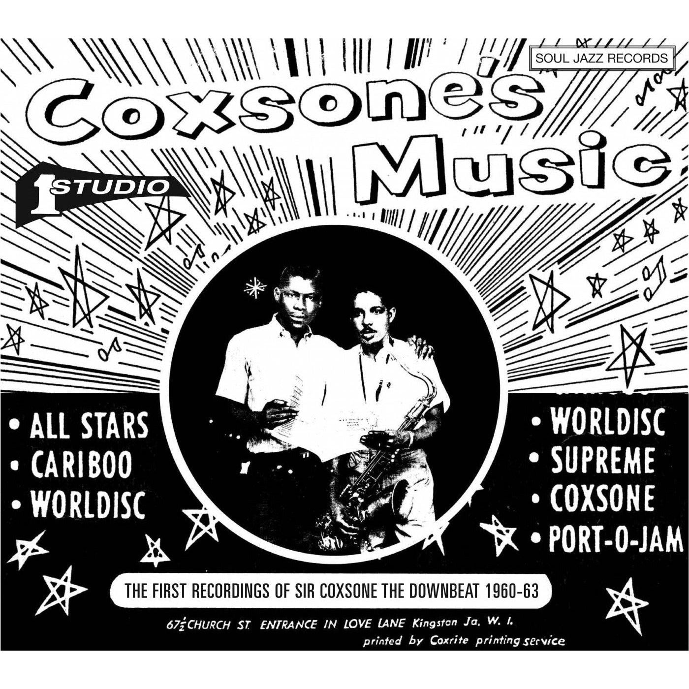 Soul Jazz Records Presents - Coxsone's Music - LP { Vinyl LP }
