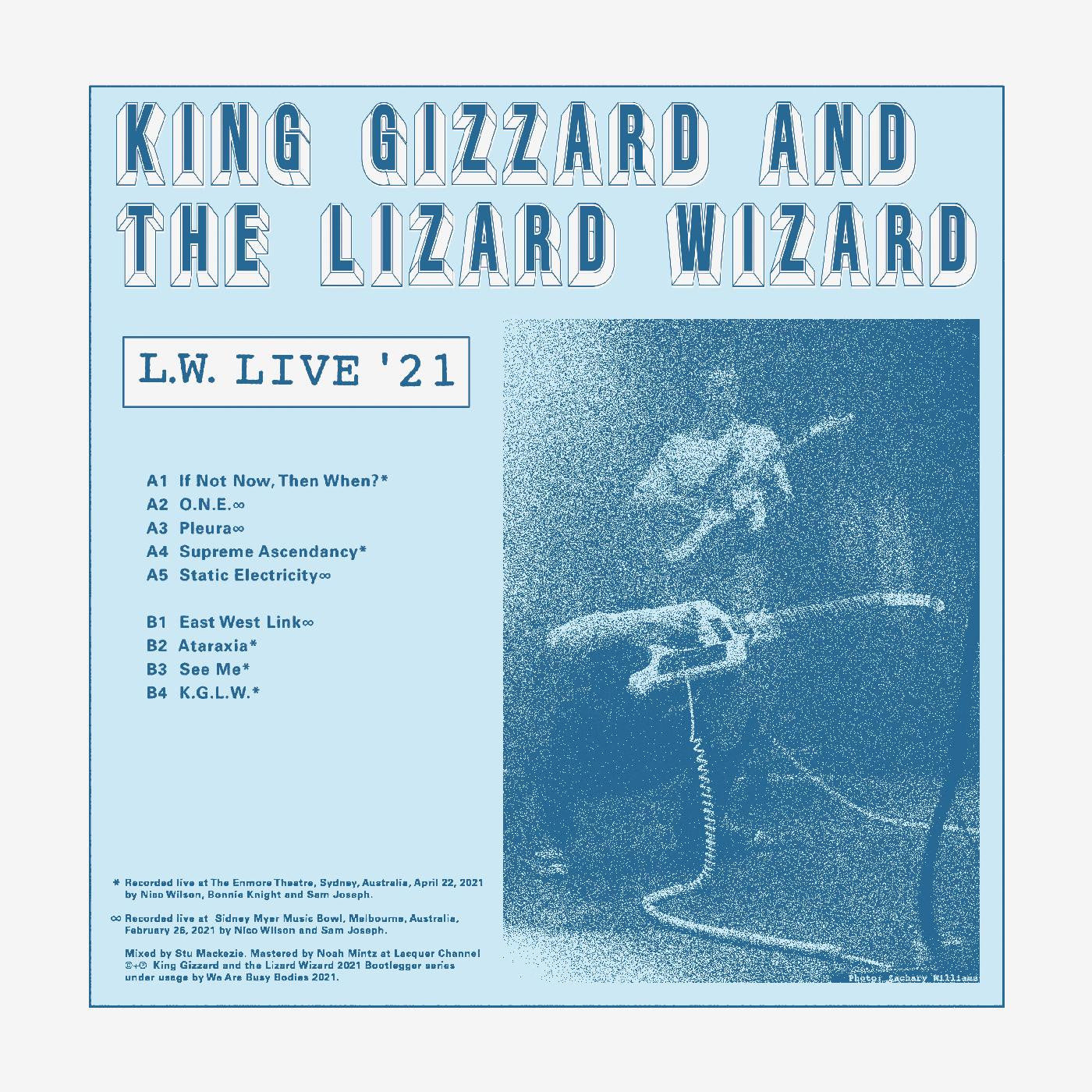 King Gizzard and the Lizard Wizard - L.w. Live In Australia  - LP { Vinyl LP }