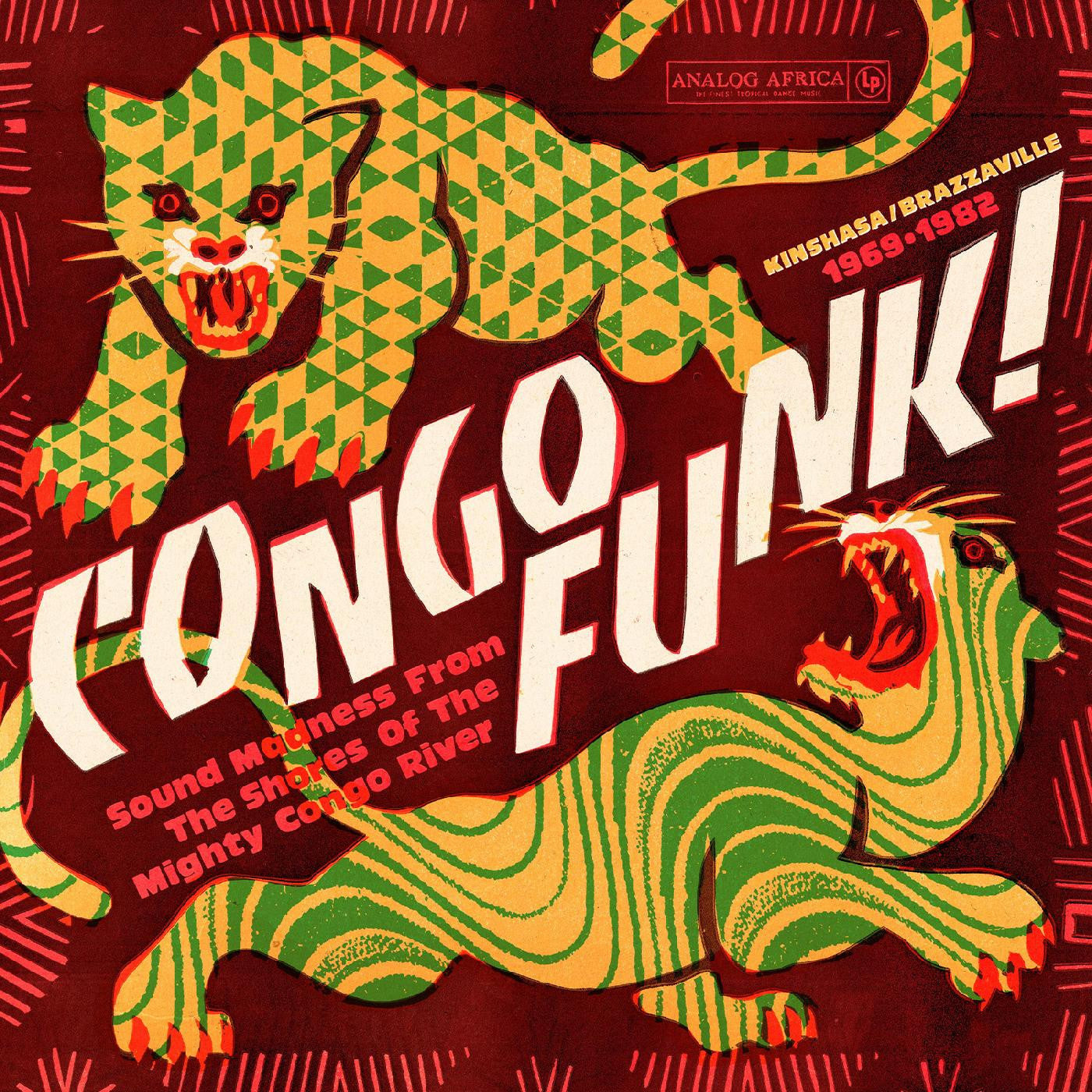 Various Artists - Congo Funk! Sound Madness From The Shores Of The Mighty Congo River (Kinshasa/Brazzaville 1969-1982) - LP { Vinyl LP }