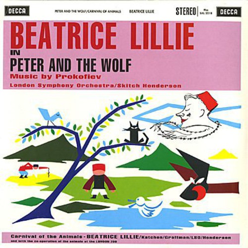 Beatrice Lillie - Prokofiev / Saint-Saëns – Peter And The Wolf / Carnival Of The Animals - Speakers Corner LP { Vinyl LP }