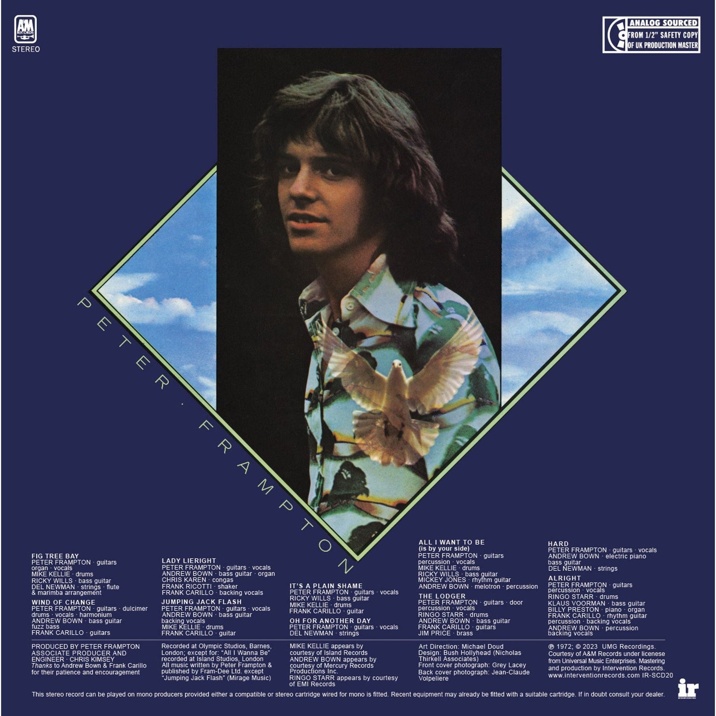 Peter Frampton - Wind of Change - Intervention Records SACD { Vinyl LP }