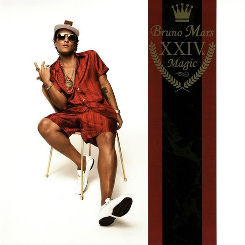Bruno Mars - 24k Magic - Black Vinyl - LP { Vinyl LP }