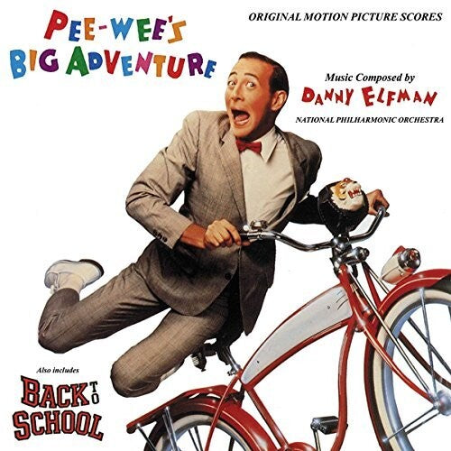 Pee-wee's Big Adventure / Back to School - Original Motion Picture Score LP { Vinyl LP }