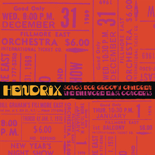 Jimi Hendrix - Songs For Groovy Children (The Fillmore East Concerts) - LP Box Set { Vinyl LP }