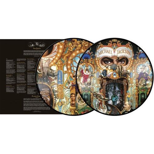 Michael Jackson - Dangerous - Picture Disc LP { Vinyl LP }