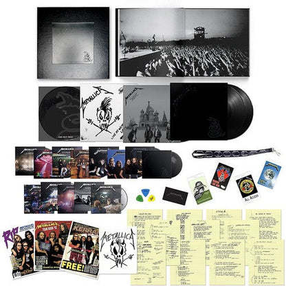 Metallica - Black Album - Deluxe LP, CD & DVD Box Set { Vinyl LP }