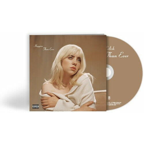 Billie Eilish - Happier Than Ever - Limited Tuck Box CD { Vinyl LP }