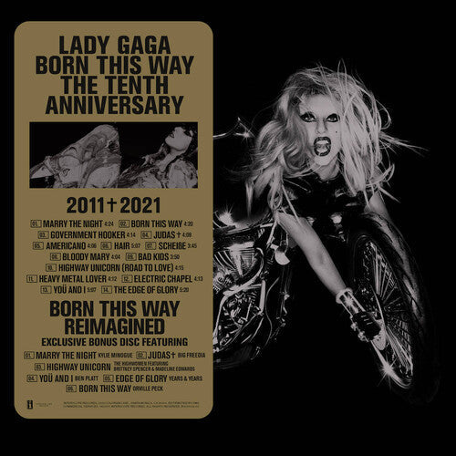 Lady Gaga - Born This Way (10th Anniversary) - LP { Vinyl LP }
