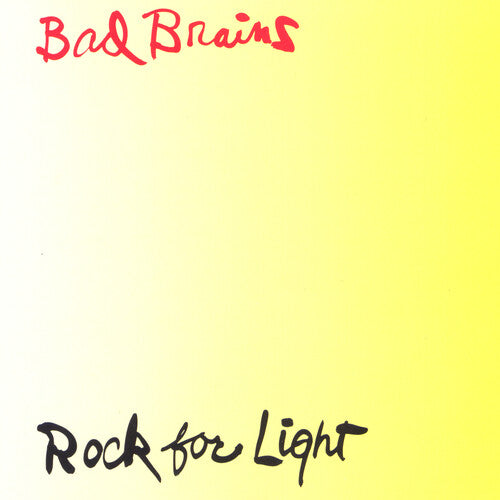 Bad Brains - Rock For Light - Indie LP { Vinyl LP }
