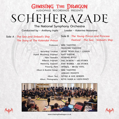 Rimsky-Korsakov, The National Symphony Orchestra - Scheherazade - Import LP { Vinyl LP }