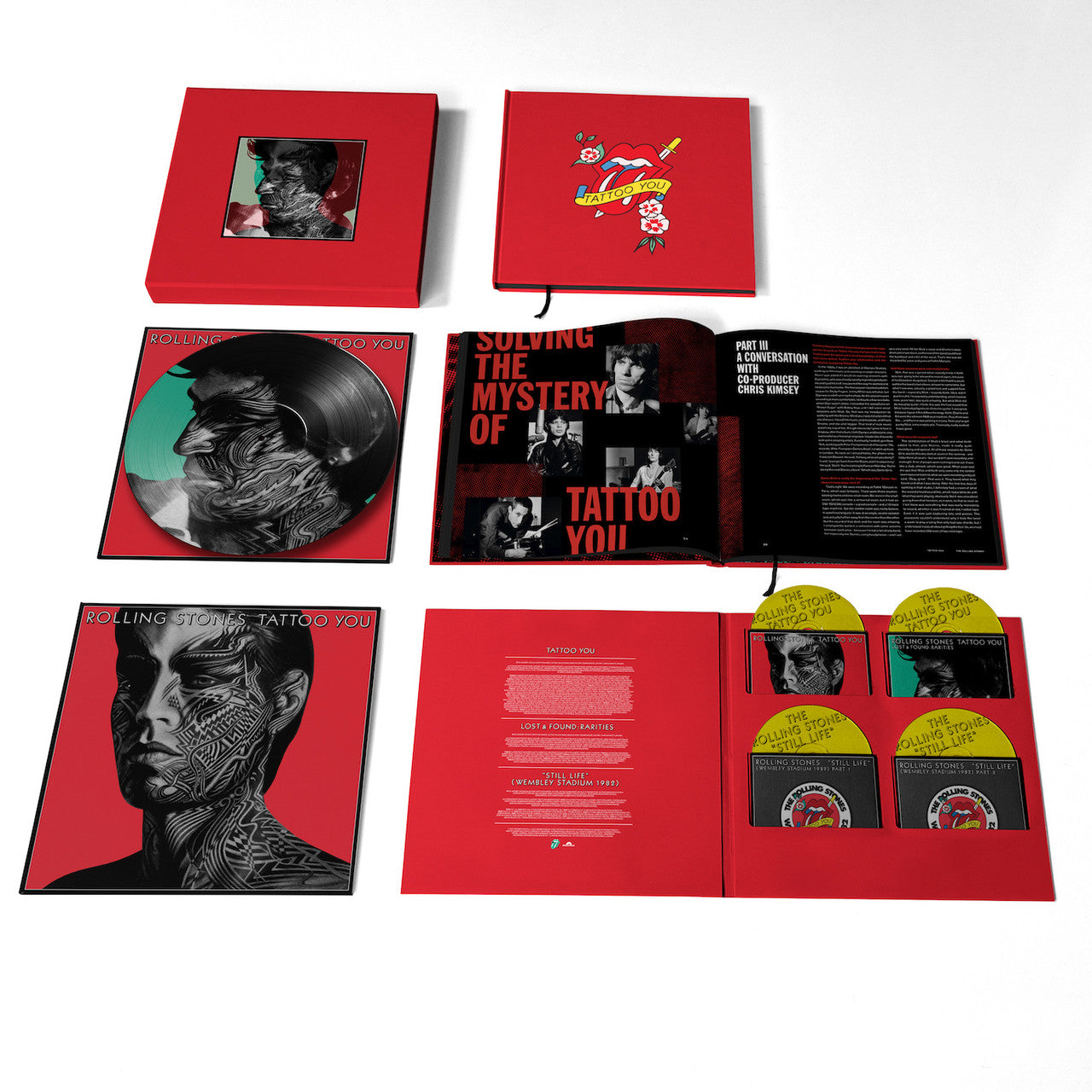 The Rolling Stones - Tattoo You (2021 Remaster) - Deluxe CD Box Set { Vinyl LP }