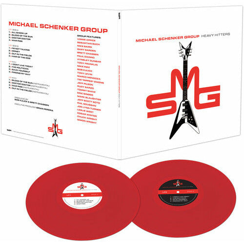 Michael Schenker Group - Heavy Hitters - Red LP { Vinyl LP }