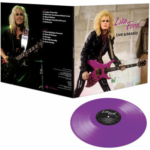 Lita Ford - Live & Deadly - LP { Vinyl LP }