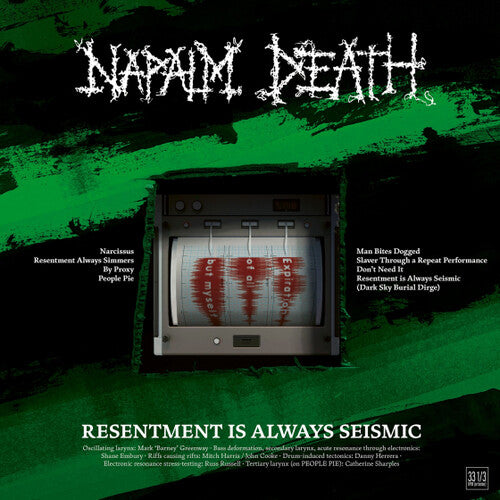 Napalm Death - Resentment is Always Seismic - Import LP { Vinyl LP }