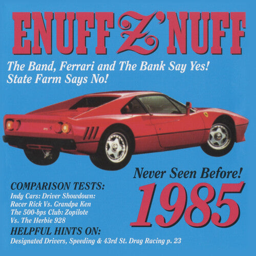 Enuff Z'nuff - 1985 - LP { Vinyl LP }