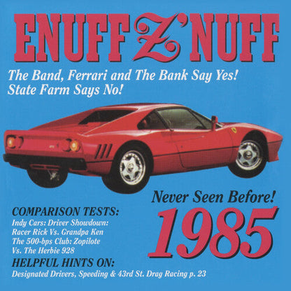 Enuff Z'nuff - 1985 - LP { Vinyl LP }