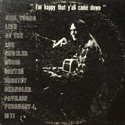 Neil Young - Dorothy Chandler Pavilion 1971 - LP { Vinyl LP }